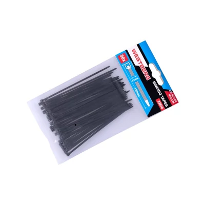 Kábelkötöző WESTBERG 120x2,5mm 50 db fekete