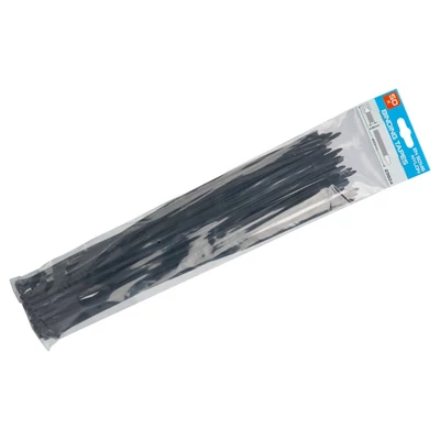Kábelkötöző 400x4,8mm 50 db fekete