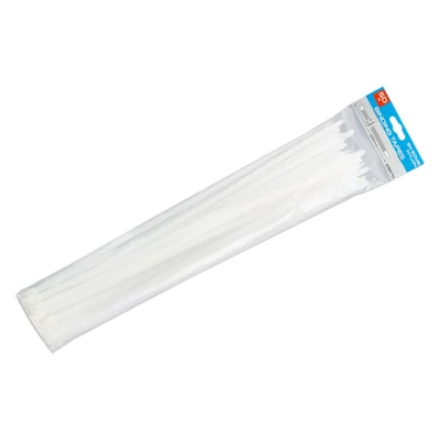 Kábelkötöző 500x7,6mm 50 db fehér