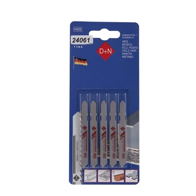 Pengék egyenes fűrészhez HSS 50/1mm 5 db 31412