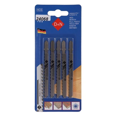 HCS szúrófűrészlapok 75/1,45 mm, 5 db, 32225