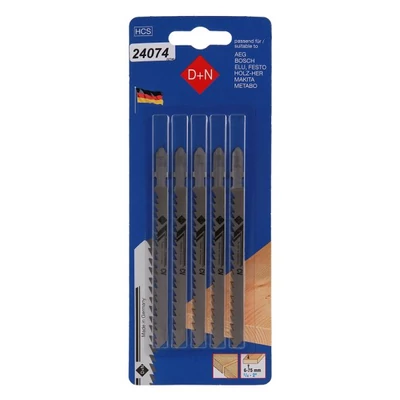 HCS szablyafűrészlapok 85/1,45 mm, 5 db, 32740