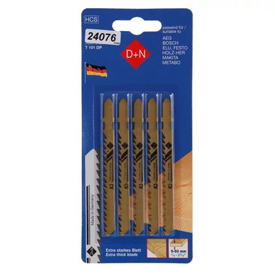 HCS 75/1.7mm dekopír fűrészlapok 5 db 32940