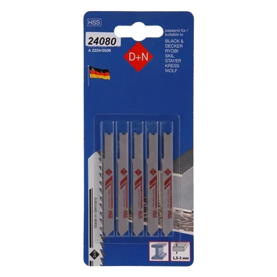 HSS fűrészlapok B&D 50/1 mm, 5 db, 11412