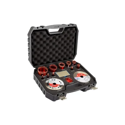 FESTA INDUSTRY 14 részes gyémánt koronafúró és tárcsa készlet