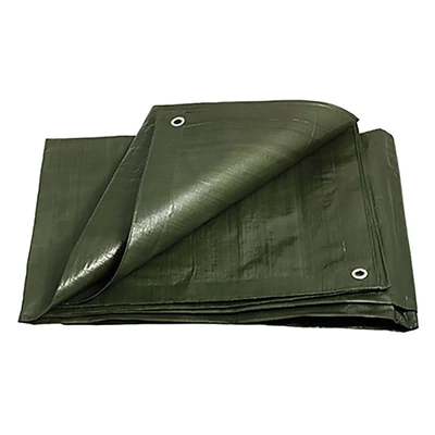 PE ponyva burkolat 2x8m 200g/1m2 zöld