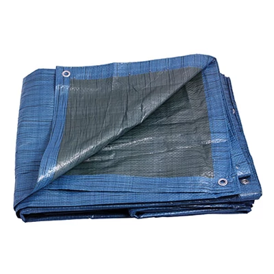 PE ponyva burkolat ECONOMY 10x15m kék