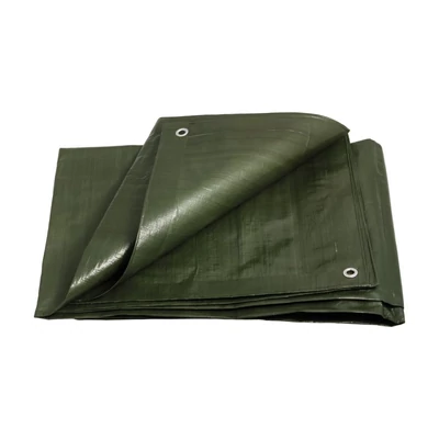 PE ponyva burkolat 3x5m 100g/m2 zöld