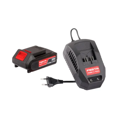 Akkumulátorkészlet 2.0Ah(28080) + Töltő 2.4 A(28085) !OBJ!