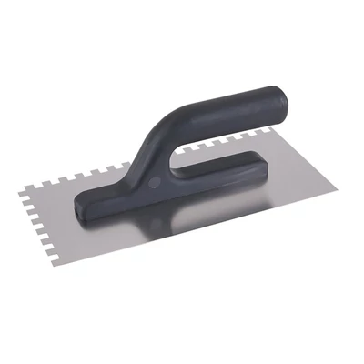 INOX fogazott simító, WESTBERG 270×125 mm, E8-as fogazat