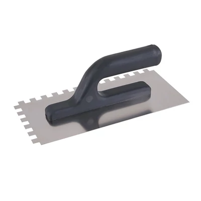 INOX fogazott WESTBERG simító, 270×125 mm, E10-es fogazat