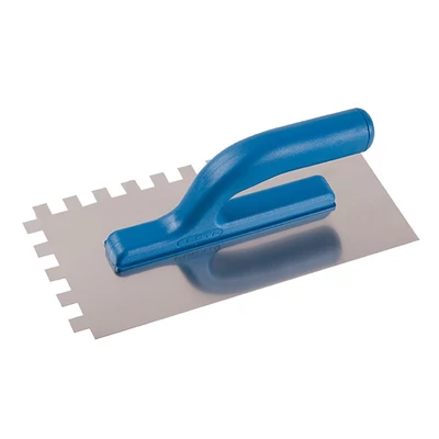 FESTA rozsdamentes fogazott simító, 500×130 mm, E4-es fogazat