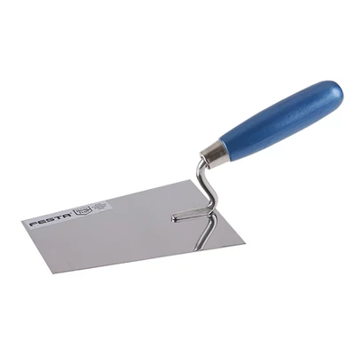 FESTA rozsdamentes kőműveskanál fa nyéllel, 160×115 mm