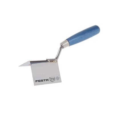 FESTA rozsdamentes sarokkanál fa nyéllel, 80×60×60 mm