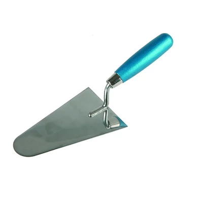 FESTA rozsdamentes kerek kőműveskanál fa nyéllel, 160 mm