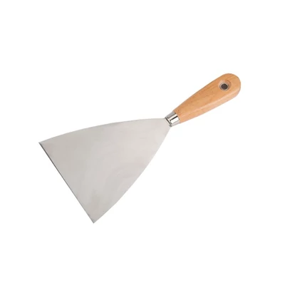 Spatula rozsdamentes acél FESTA fa nyél 120mm