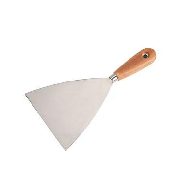 Spatula rozsdamentes acél FESTA fa nyél 140mm