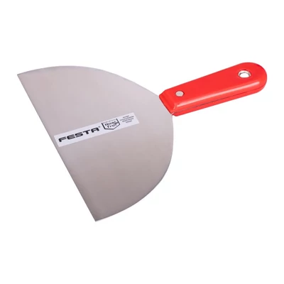 Spatula rozsdamentes acél FESTA műanyag nyél 200mm
