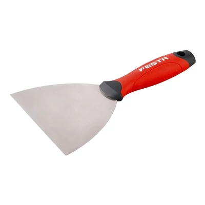 Spatula rozsdamentes acél FESTA gumi nyél 120mm