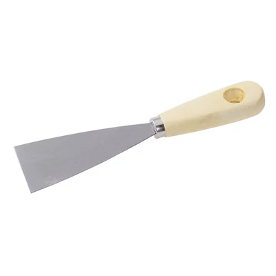 Spatula acél, fa nyéllel, WESTBERG 50 mm