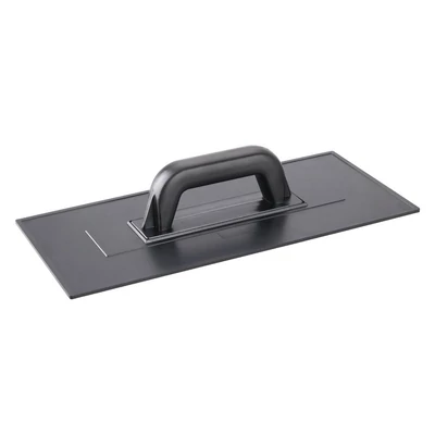 Műanyag simító, fekete, 400×180 mm, lehúzó