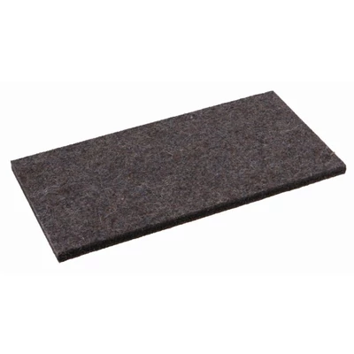 Fekete filc betét 280x140x10 mm