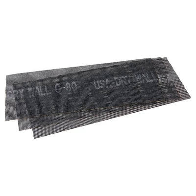 Rácsos csiszolókészlet WESTBERG 3 db 115x290mm P80