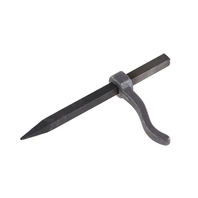 Kovácsolt kőműves kapocs, 145 mm