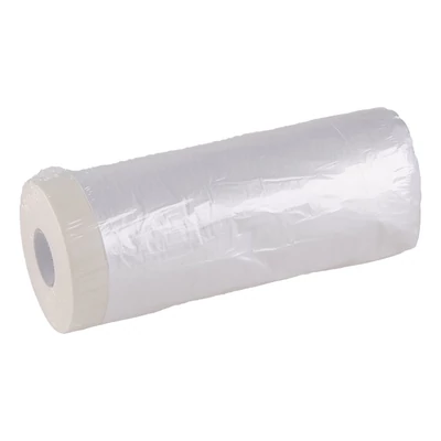 Öntapadós maszkolószalag fóliával, 270 cm x 16 m