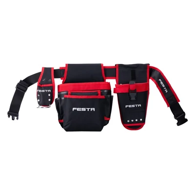 FESTA NYLON szerelési öv készlet, 14 zsebbel