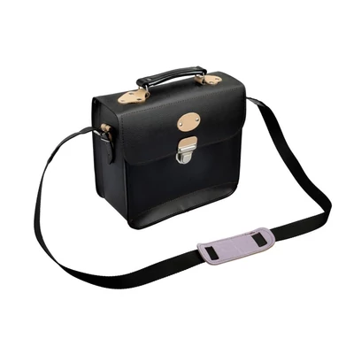 Fekete szerszámtáska, 25x30x13 cm