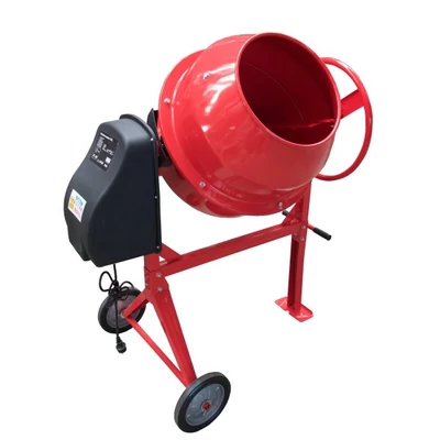 Betonkeverő 126 l, 550 W, 230V, összecsukható