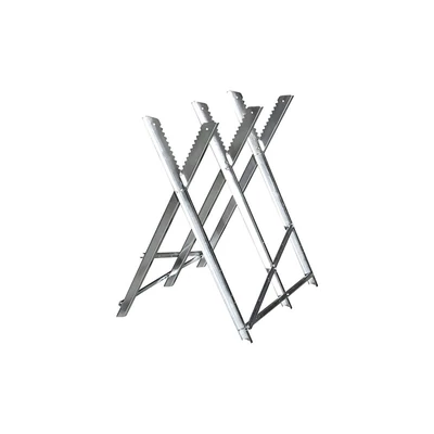 Fa fűrészbak, összecsukható, fém