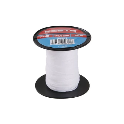 Kőműves zsinór FESTA 1mm 50m fehér