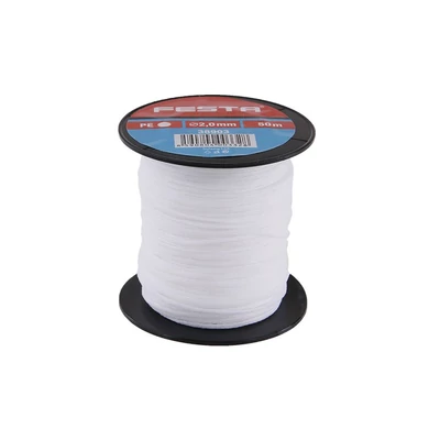 Kőműves zsinór FESTA 2mm 50m fehér