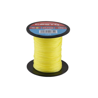 Kőműves zsinór FESTA 1,7mm 50m sárga