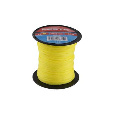Kőműves zsinór FESTA 2mm 50m sárga