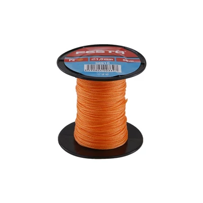 Kőműves zsinór FESTA 1mm 50m narancs