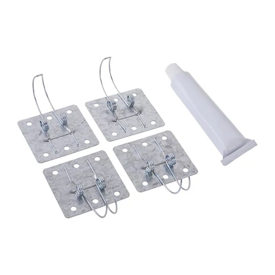 Rögzítőcsipesz készlet 4 db + SZILIKON