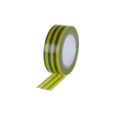 Szigetelő PVC szalag 19 x 0,13 mm x 10 m sárga-zöld