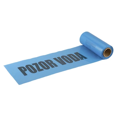 Figyelmeztető fólia – vízvezeték 22 cm x 20 m x 0,07 mm