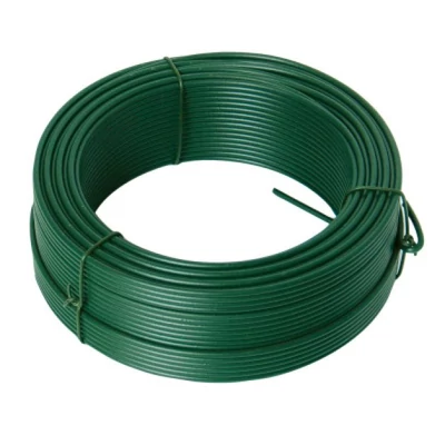 Feszítődrót 2,6 mm x 78 m zöld PVC
