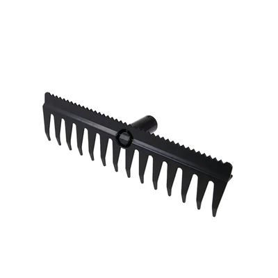 Műanyag gereblye 41 cm 14 fog összehúzó éllel