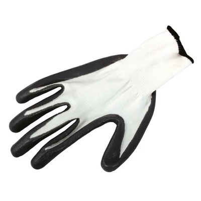 Nitril nejlonkesztyű, 10-es méret