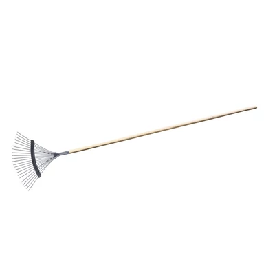 Fémhuzalos gereblye, 45 cm, 160 cm-es nyéllel