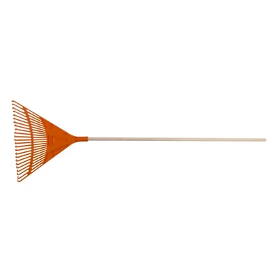 Műanyag gereblye 50 cm 22 fogú, 160 cm-es nyéllel