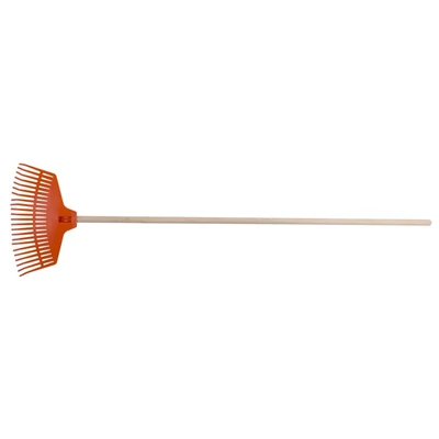 Műanyag gereblye 40 cm 23 fogú, 150 cm-es nyéllel