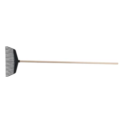 Műanyag gereblye 40 cm 23 fogú, 160 cm-es nyéllel