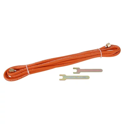 FESTA PB gázégő tömlő, 5 m, végzárókkal