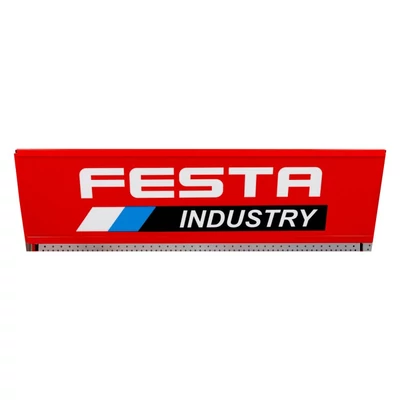 Lichtpanel FESTA INDUSTRY rot 1m